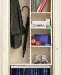 Place to put coats and other items Rotating Cabinet Spinning Cabinet